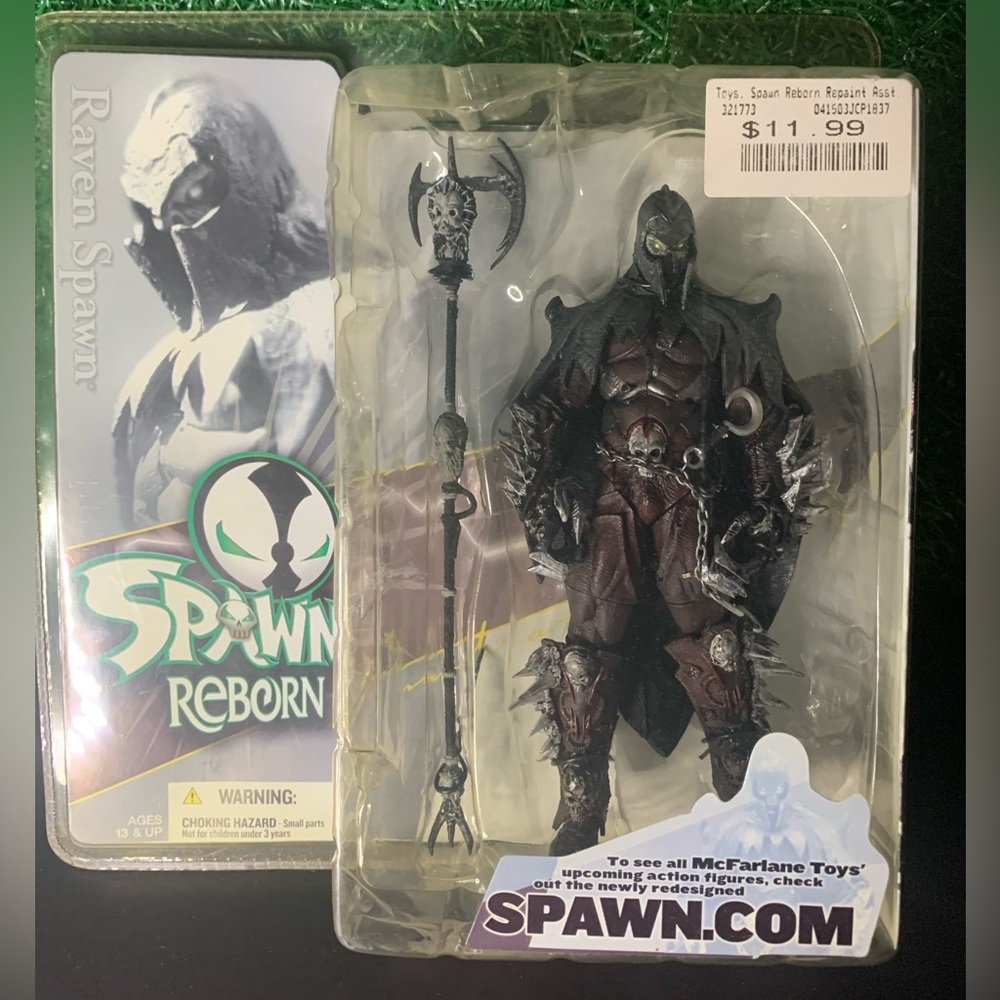 McFarlane Toys 2003 Spawn Reborn Raven Action Figure - Black
